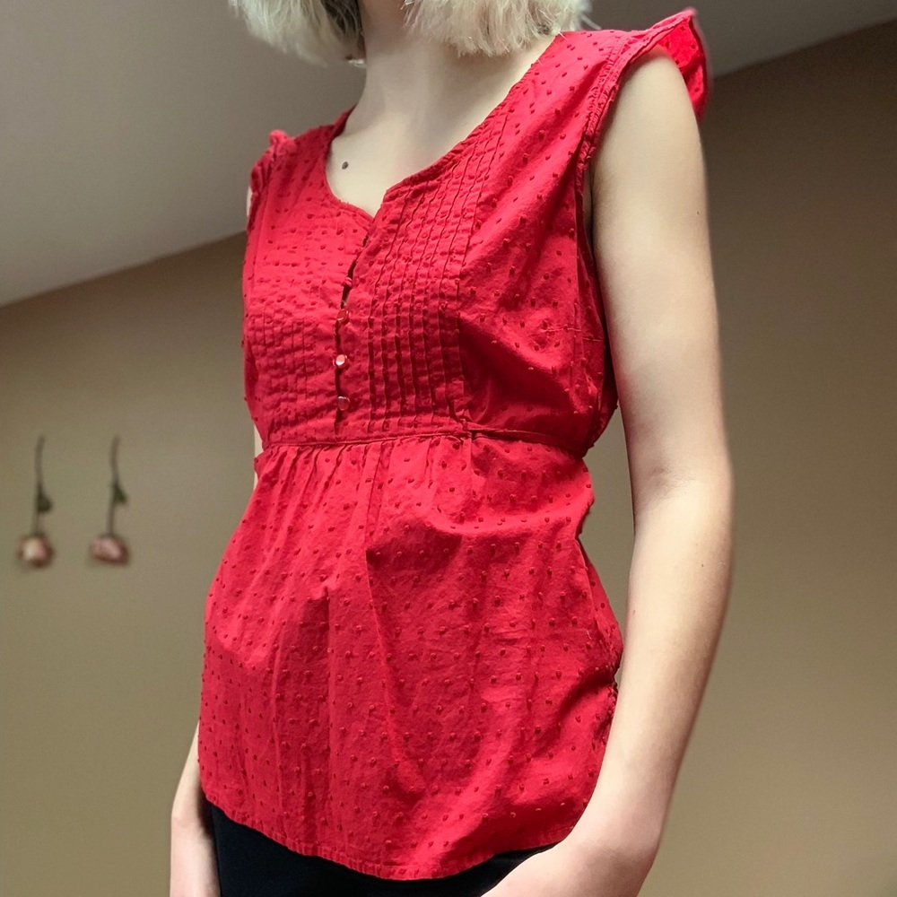 Red Blouse